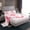 Pink C, variant on Feelyou Initial R Letter Full Size Sheets, Teen Kid Cartoon Bowknot Bed Sheets, 4-Piece