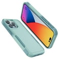 thumbnail image 7 of for iPhone 14 14 Pro Max 14 Plus Case, 2 in 1 Heavy Duty Armor Shockproof Tough Hybrid Dual Layer Rubber Drop Protection Soft Bumper Rugged Protective Phone Cover Case for iPhone 14 Pro -Mint, 7 of 7