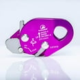 thumbnail image 1 of pitrice Safety Arborist Rope Grab Rock Tree Climbing Stop Climbing Fall Arrester Descender Pulley Device Purple, 1 of 9