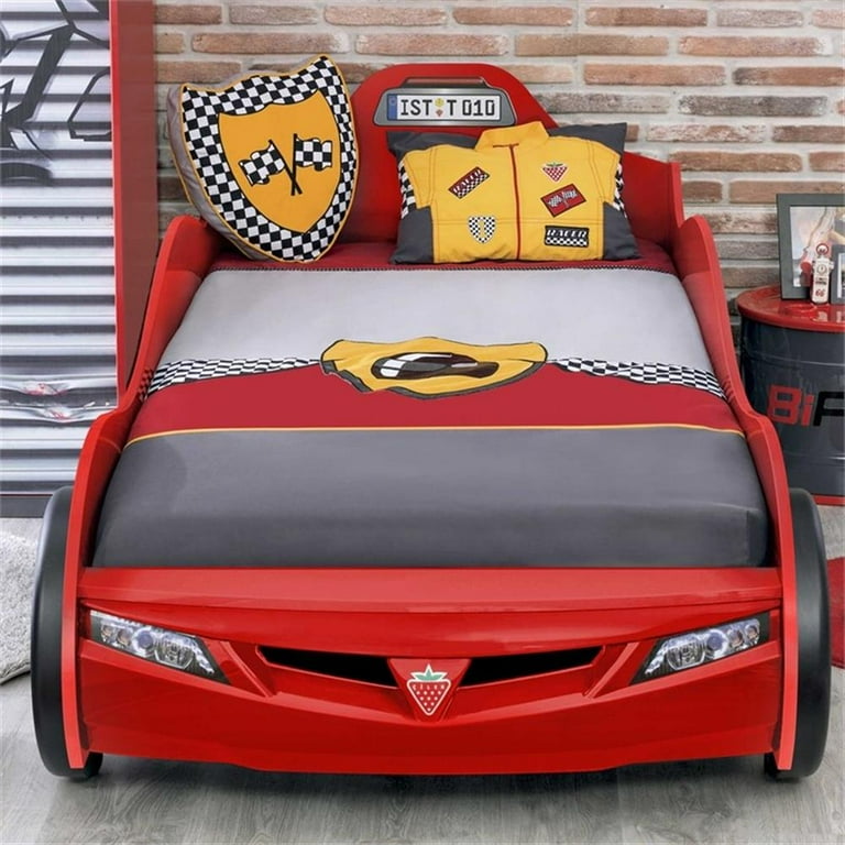 車型キッズ用ベッド CiLEKチレキ レッド SL Racerシリーズ