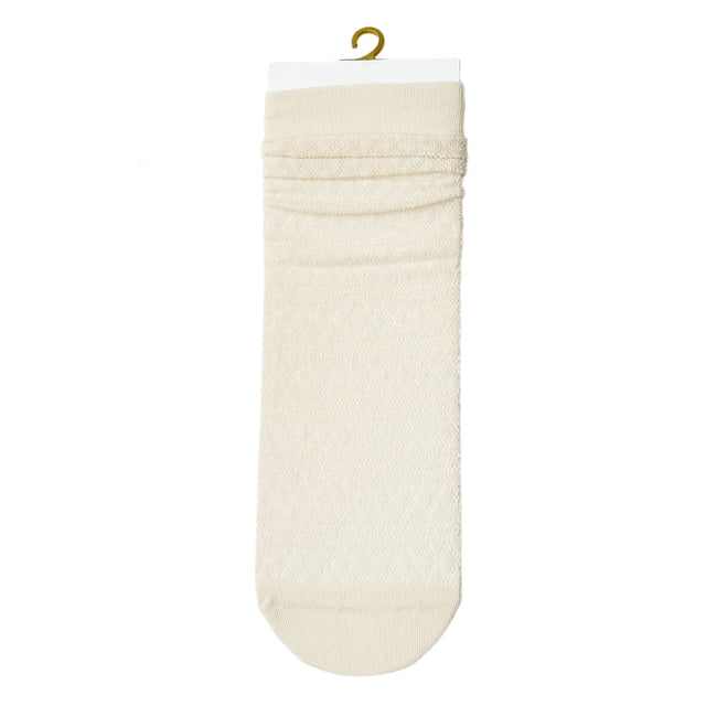 Calcetines finos con falda de bambú para mujer, calcetines redondos de colores informales