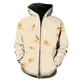 thumbnail image 1 of Sudadera con capucha y cremallera para hombre, diseño de flores de magnolia, unisex, informal, estilo Harajuku, divertida, de manga larga, gran oferta 2024, estilo hip hop, de gran tamaño, con estampa, 1 of 6