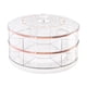 thumbnail image 4 of Bandeja para Servir Dividida, Bandeja para Aperitivos, Recipiente Transparente Giratorio para Almacenar Alimentos, Caja para Refrigerios para El, 4 of 9