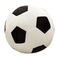 thumbnail image 3 of Juguete de peluche en forma de balón de fútbol Strade Fareast Limited decoración negro, 3 of 8