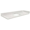 thumbnail image 6 of Transolid Vt55x22-1Ou-4 Silestone 55" Quartz Vanity Top - Miami White, 6 of 7