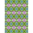 thumbnail image 1 of Ahgly Company Machine Washable Indoor Rectangle Transitional YellowGreen Area Rugs, 2' x 4', 1 of 7