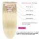 thumbnail image 3 of Extensiones de pelo con clip FIPOHIRA Platinum Blonde 40 cm 90 g, 3 of 9