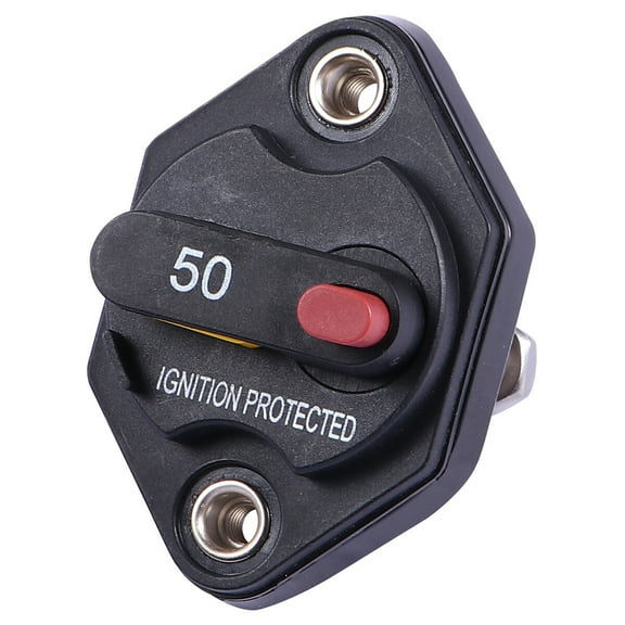 50A Car Manual Circuit Breaker for Ships Circuit Breaker with Overcurrent Protector