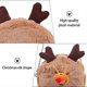 thumbnail image 3 of Plush Elk Chain Bag for Storage Xmas Round Cross-Body Bag, 3 of 4