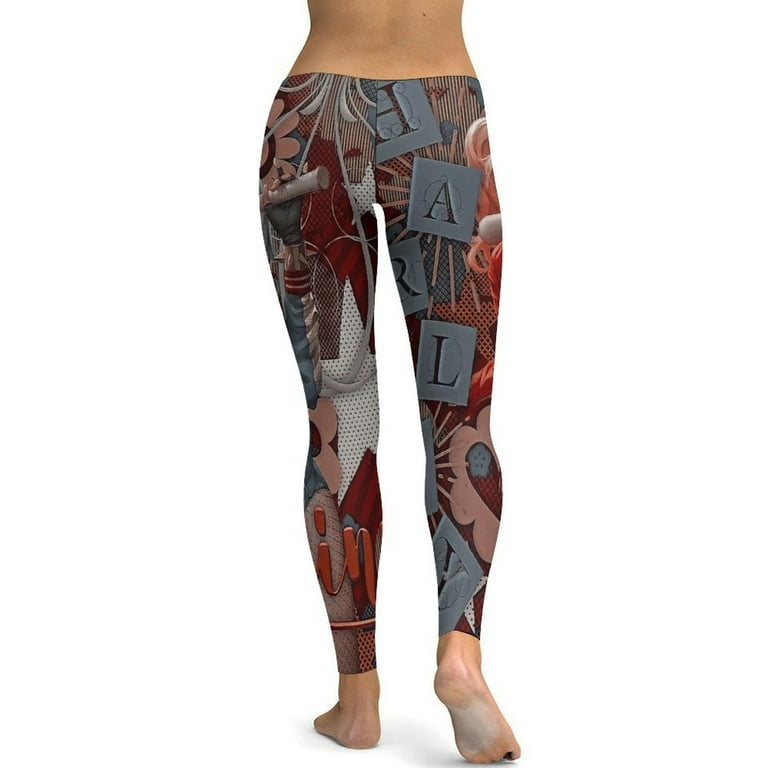 Harley quinn yoga pants hotsell