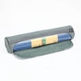 thumbnail image 4 of Bolsa de almacenamiento para esterilla de yoga, tela Oxford, impermeable, con interruptor de cremallera, portador de esterilla de yoga con correa ajustable para gimnasio, color gris YUNYI BRAND Deportes, 4 of 8