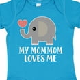 thumbnail image 4 of Inktastic Mommom Loves Me Grandchild Boys or Girls Baby Bodysuit, 4 of 5