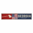 thumbnail image 2 of MKHERT Greetings from Georgia Peach State with American Flag Table Runner Home Decor for Home Kitchen Dining Wedding Party 16x72 Inch, 2 of 2