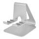thumbnail image 3 of Cell Phone Stand, Portable Silver Tablet Stand Anti Slip  For Office For Bedrom ANGGREK Phone Stand, 3 of 8