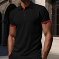 thumbnail image 6 of Breeze Polo Shirts for Men Beer Belly Capri Shirts Wearbreeze Short Sleeve Collared Textured Stretchy Golf Shirt, 6 of 7