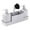 White, variant on 13x6 Inch Kitchen Countertop Organizer with Soap Dispenser and Sponge Holder Dishwasher Brush Tray Storage Box, White