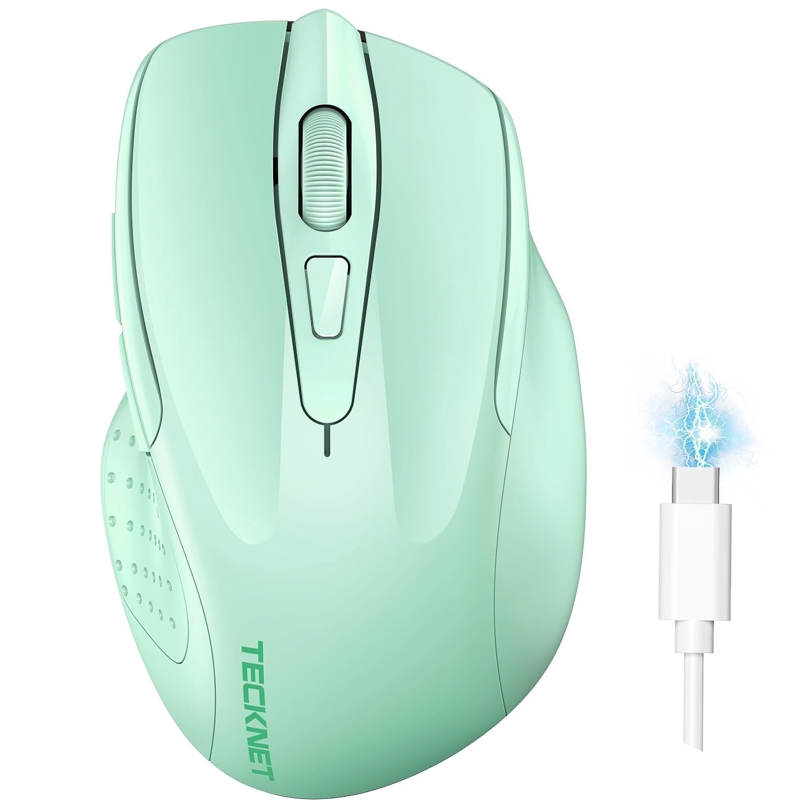 Tecknet Rechargeable Wireless Mouse, 4800 DPI, Dual-Mode photo 4