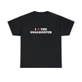 thumbnail image 2 of I Love The Goalkeeper Heart Soccer Hockey Sport Goalie T-Shirt, 2 of 2