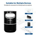 thumbnail image 7 of Indoor Insect Trap, 2-Mode Bug Catcher & Killer with Strong Suction, Time Setting, UV Light, Mosquito Bug Zapper for Fruit Flies, Gnats, Moths, 7 of 7