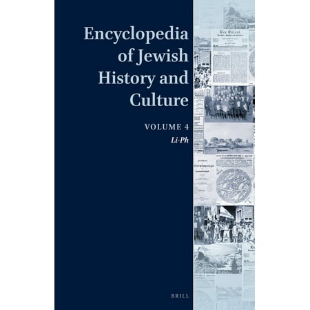 Encyclopedia of Jewish History and Cultu Encyclopedia of Jewish History and Culture Volume 4 Book 4 (Hardcover)