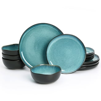 Sango Talia Dusk 16 Piece Modern Stoneware Dinnerware Set, Round