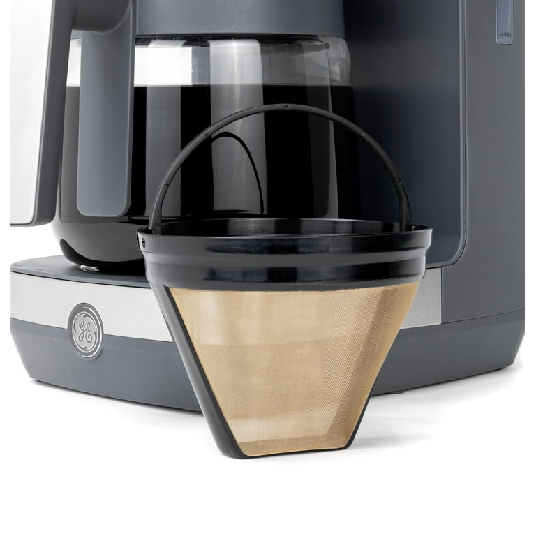 GE Stainless Steel 12-Cup Coffee Maker, Programmable - Walmart.com