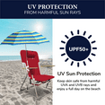 thumbnail image 6 of Caribbean Joe 4' Clamp on Beach Umbrella with UV Protection, 6 of 7