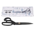 thumbnail image 2 of Sewing Scissors, Rustproof Incisive Blades Craft Scissors Ergonomic Handle  For Leather, 2 of 8