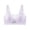 Purple, variant on Bras for Women Push up Supportive No Underwire Loungewear Smoothing Comfy Adjust Strap Keyhole Front Bralette Bras(Medium,Beige)