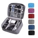 thumbnail image 1 of Lankey - Organizador electrónico de viaje, accesorios universales para cables, estuche para organizador de cables, electrónica, auriculares portátiles de viaje Lankey Bolsa organizadora de cables, 1 of 7