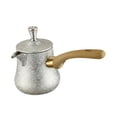 thumbnail image 3 of Luzkey Coffee Pot Melting Chocolate Pot, Portable Tea Kettle with Wooden Handle Coffee Maker Milk Warmer Pot for Restaurants Kitchen 13.5cmx22cmx13.7cm, 3 of 8