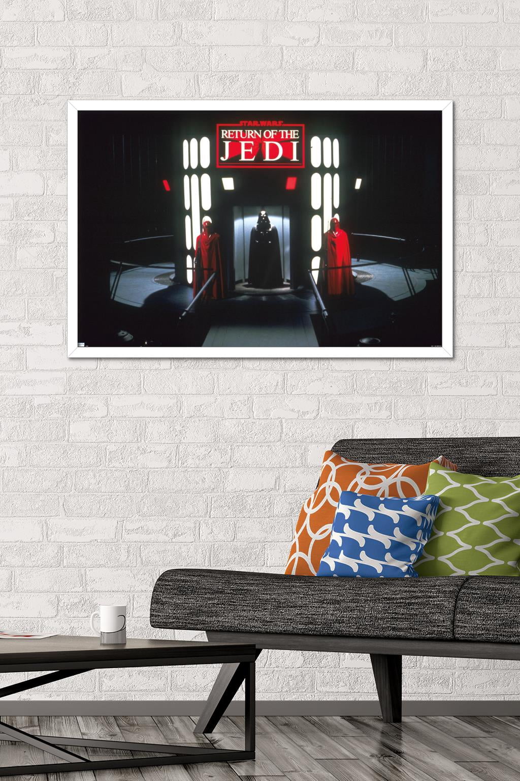Star Wars: Return of the Jedi - Vader and Royal Guard Wall Poster, 22.375" x 34" Framed