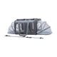 thumbnail image 5 of Transportín grande para gatos, transportador para mascotas, transpirable para 2 gatos, transportador plegable para perros para gatitos, gatos grandes, Gris oscuro, 5 of 10