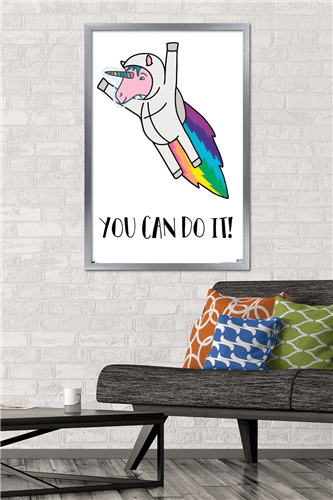 Well This Is Awkward - Uninaut Wall Poster, 22.375" x 34" Framed