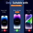 thumbnail image 2 of Protector de pantalla de privacidad Ferilinso para Apple iPhone 14 Pro Max, 2 of 8