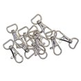 thumbnail image 1 of Abbracc 2x10 Pieces Metal Swivel Lanyard Snap Hook with Key Rings, 1 of 9