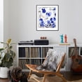 thumbnail image 4 of Blue Pansies I, Abstract Framed Art Print Wall Art by Tim OToole Sold by Art.Com, 4 of 5