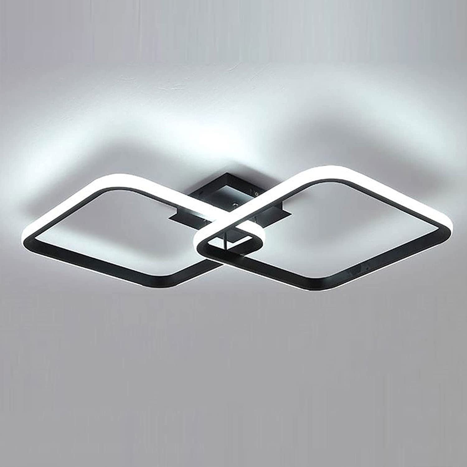 ADISUN Led Ceiling Light Modern Square Flush Mount Ceiling Lamps Fixtures for Bedroom Livingroom Cool White 6500K 42W