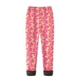 thumbnail image 4 of BULLPIANO 3-13T Girls Footless Leggings Printing Warm Thick Fleece Lined Leggings, 4 of 12