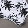 thumbnail image 4 of Family Matching Daddy Mommy and Me One Piece Floral Printed Swimsuit, 4 of 6