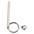 thumbnail image 2 of FRCOLOR Finger Pull Ring 2pcs Metal Trumpet Slide Finger Ring Pull Ring with Screw Trumpet Cornet Accessory Replacement CB22 (Silver),2.95"X1.02"X0.16", 2 of 4