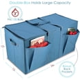 thumbnail image 4 of Hearth & Harbor Large Christmas Ornament Storage Box With Adjustable Dividers - Ornament Storage Container For 128 Holiday Ornaments or Decorations, 4 of 9
