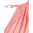 thumbnail image 3 of Tank Top Talla Extra con Escote Cruzado de Ojo de Cerradura Rosegal  Camisetas sin mangas de talla grande, 3 of 5