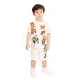 thumbnail image 4 of Toy Story Toddler Boys Short Sleeve Graphic Tee and Matching Shorts Set, 2-Piece, Sizes 12M-5T, 4 of 9