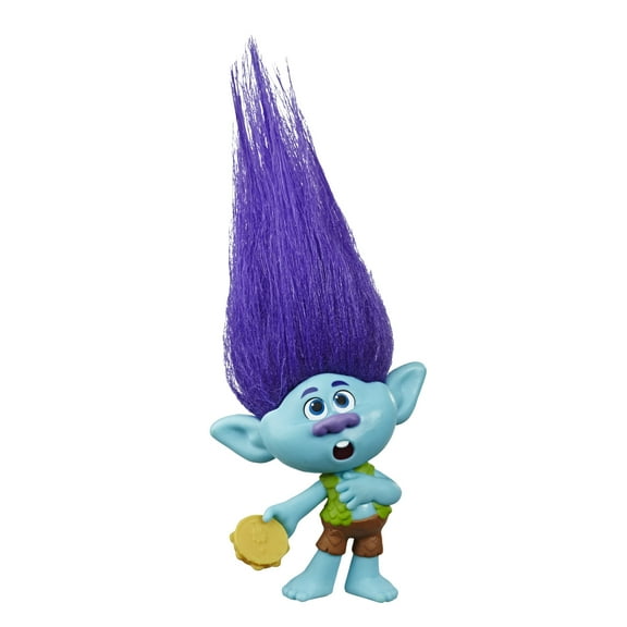 DreamWorks Trolls World Tour Branch Doll, with Tambourine Accessory