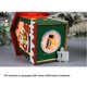 thumbnail image 4 of Cateissary Adorno de casa LED de Navidad artesanías exquisitas cabina de iluminación pintada colorido brillante colgante luminoso hogar Festival Kits de decoración para fiestas Anciano, 4 of 6