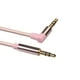 thumbnail image 5 of Cable de audio jack de 35 mm con conector de ángulo recto estándar, para una excelente calidad 15 centímetros, 5 of 9