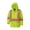 Yellow/Green, variant on Pioneer Hi Vis Waterproof Safety Jacket for Men - High Visibility Rain Gear for Work - Reflective Tape - Class 2 - Orange