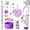 Purple, variant on Vivabreeze Stanley Cup Accessories Bottle Handle Carrier Strap,Silicone Cup Boot, Lipstick Holder, Straw Topper & Spill Stopper Cute Decorative Charms, Accessories for Stanley Cup 40oz/30oz Decor