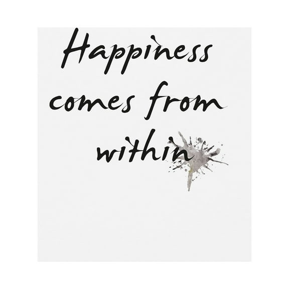 Trademark Fine Art 'Happiness Fabrikken' Canvas Art by Design Fabrikken
